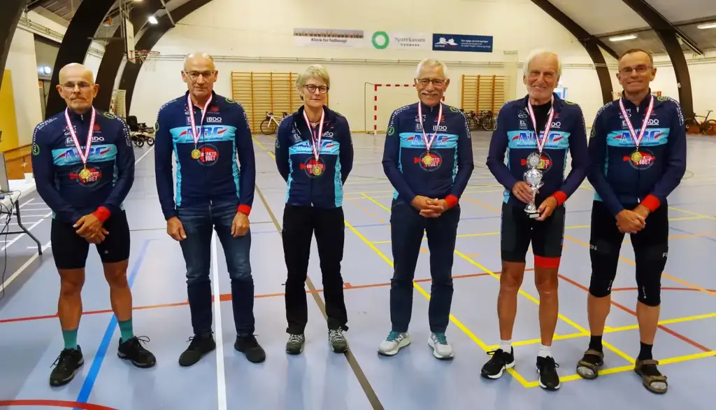Deltagerhold ved Holdløb for nordjyske motionscykelklubber